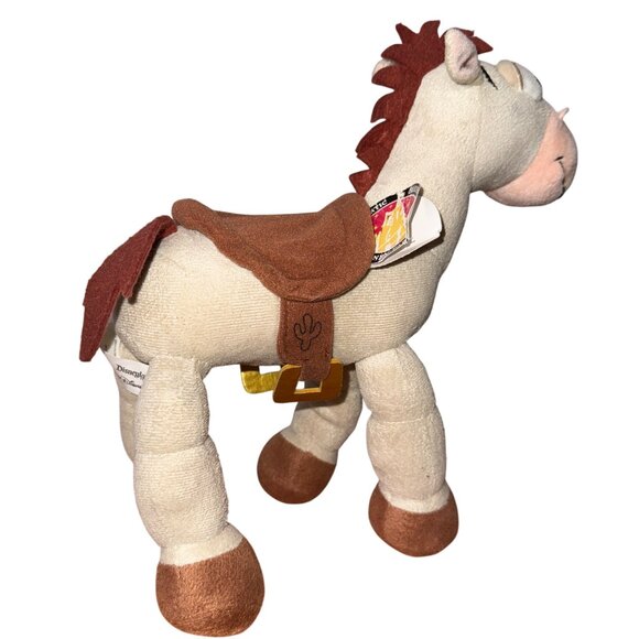 NWT Disney Parks Toy Story Bullseye Plush Horse Posable Legs Bendable - Picture 8 of 8